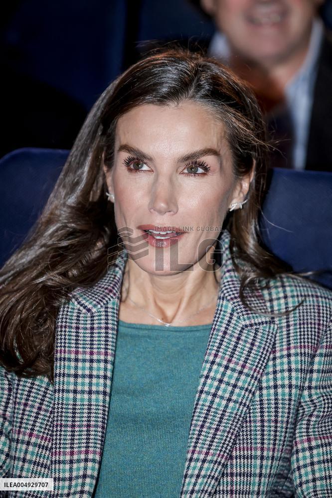 The Queen Attends The Tribute To Filmmaker Alejandro Amenabar - Tudela