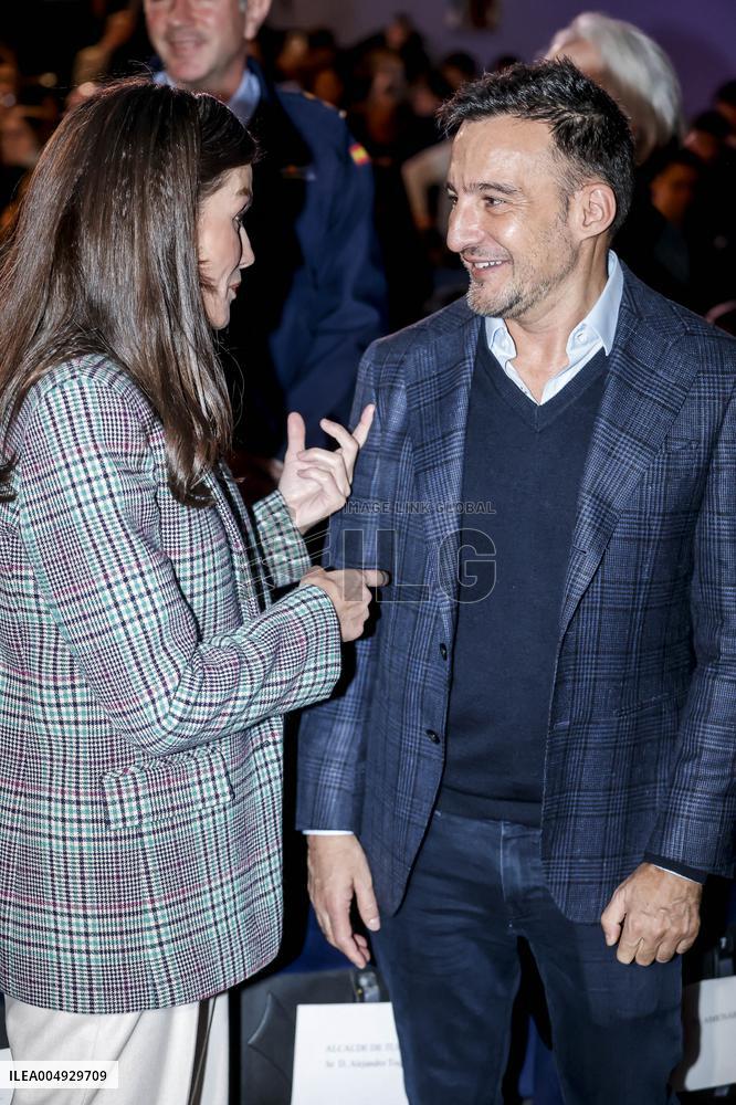The Queen Attends The Tribute To Filmmaker Alejandro Amenabar - Tudela