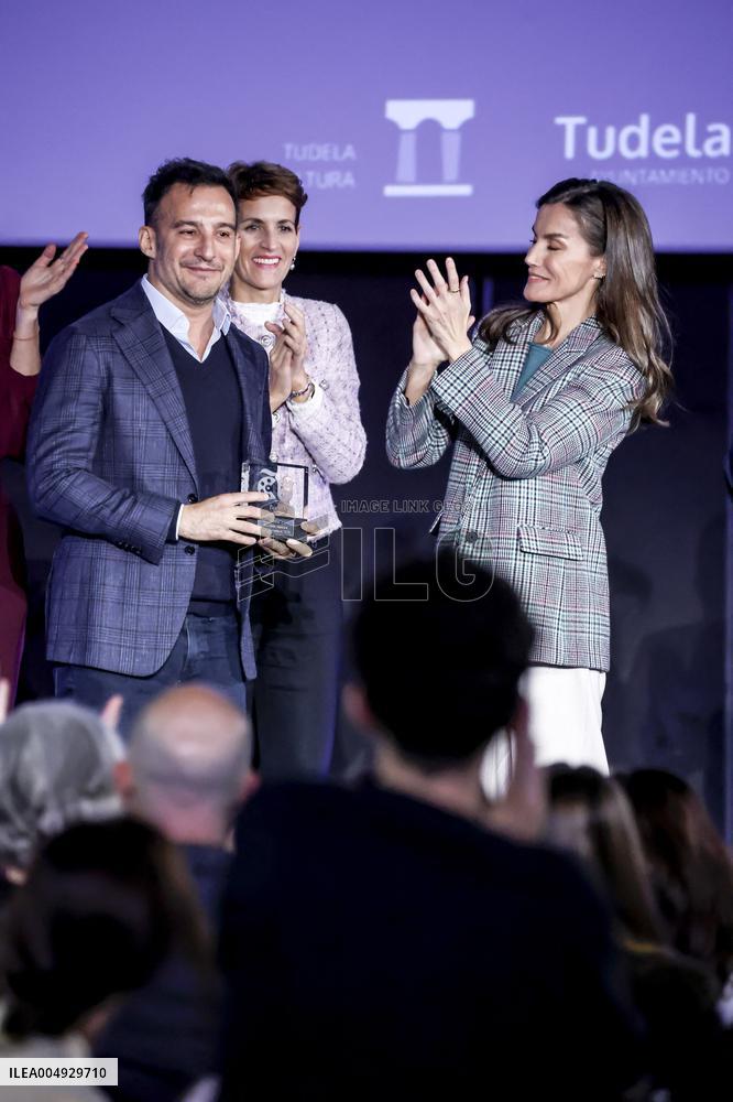 The Queen Attends The Tribute To Filmmaker Alejandro Amenabar - Tudela