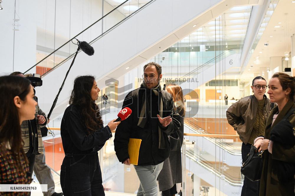 Trial of A Nursery School Teacher Suspected of Sexual Assault - Paris