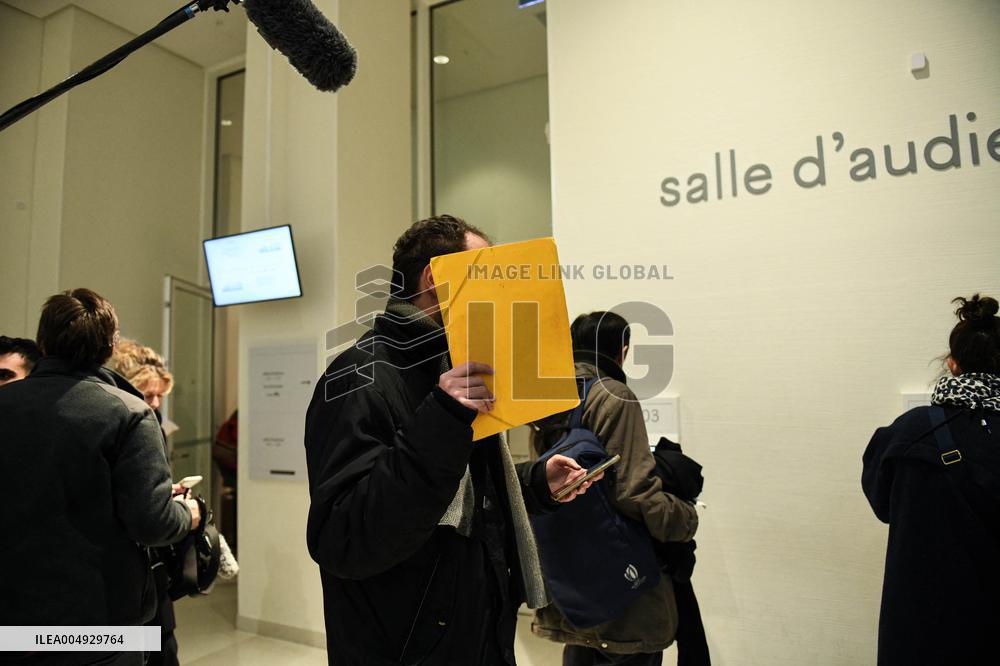 Trial of A Nursery School Teacher Suspected of Sexual Assault - Paris