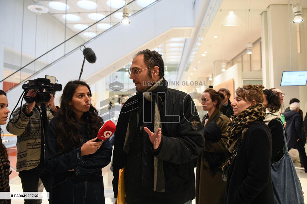 Trial of A Nursery School Teacher Suspected of Sexual Assault - Paris