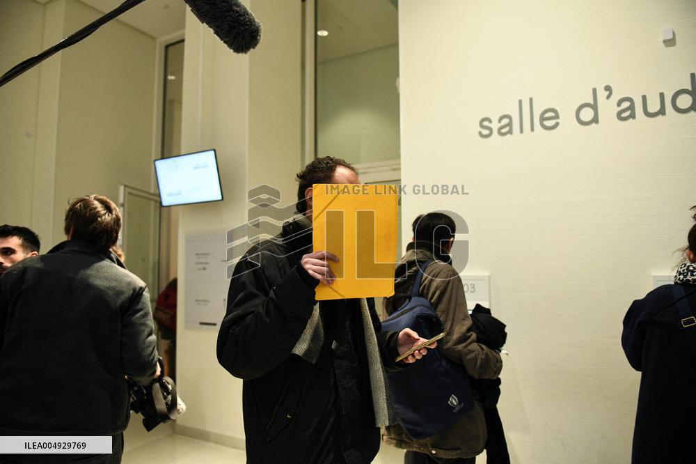 Trial of A Nursery School Teacher Suspected of Sexual Assault - Paris