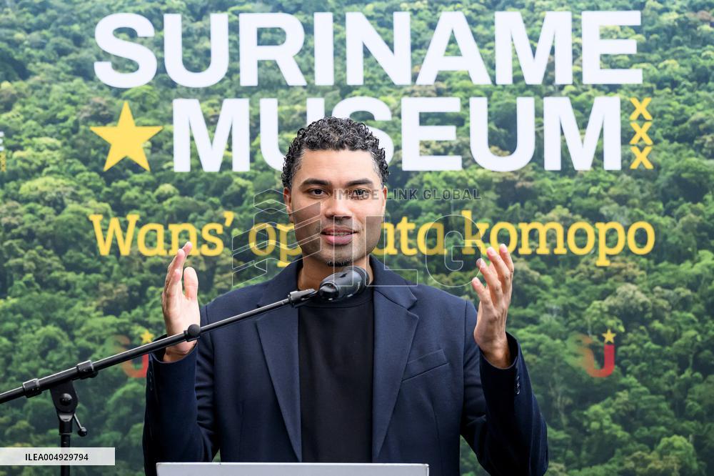 King Willem-Alexander Opens Suriname Museum - Amsterdam