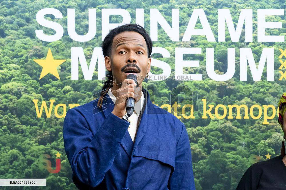 King Willem-Alexander Opens Suriname Museum - Amsterdam