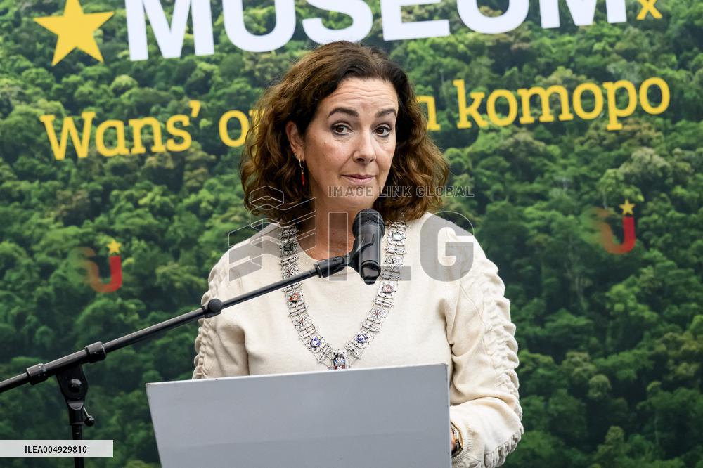 King Willem-Alexander Opens Suriname Museum - Amsterdam