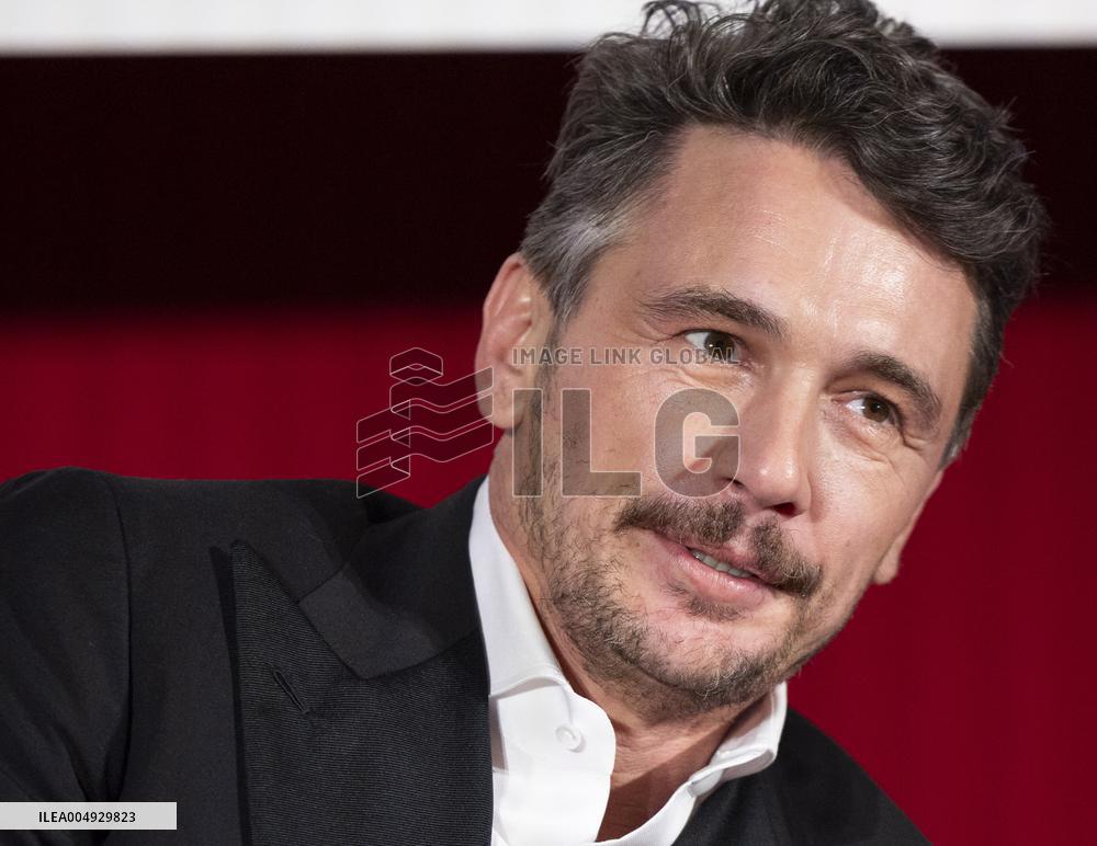 43 Turin Film Festival - James Franco photocall “Stella della Mole” Award