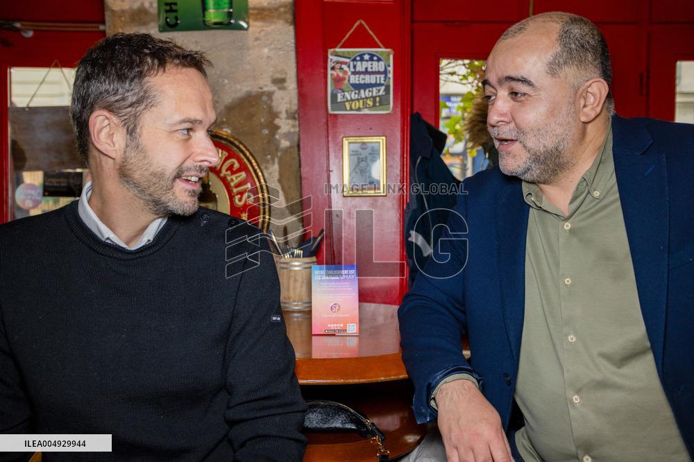 David Belliard Visits A Safe Place For Women - Paris