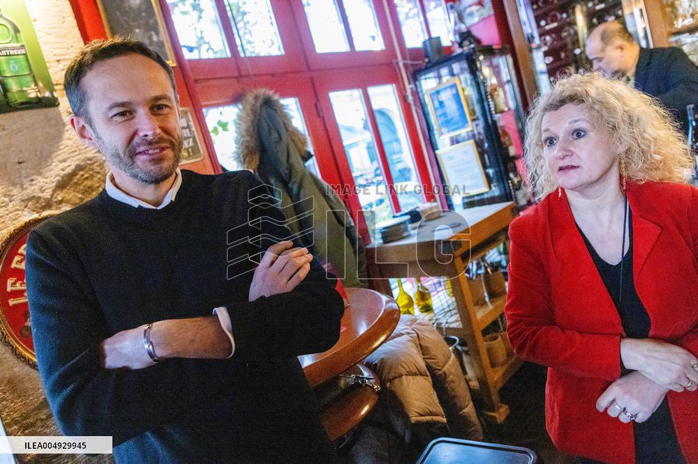 David Belliard Visits A Safe Place For Women - Paris