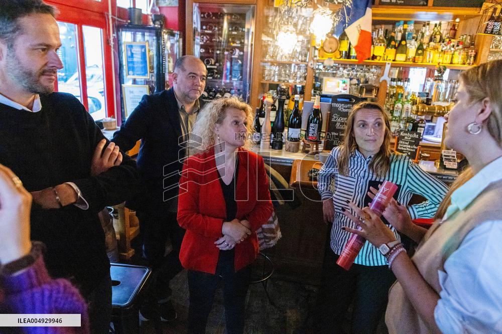 David Belliard Visits A Safe Place For Women - Paris