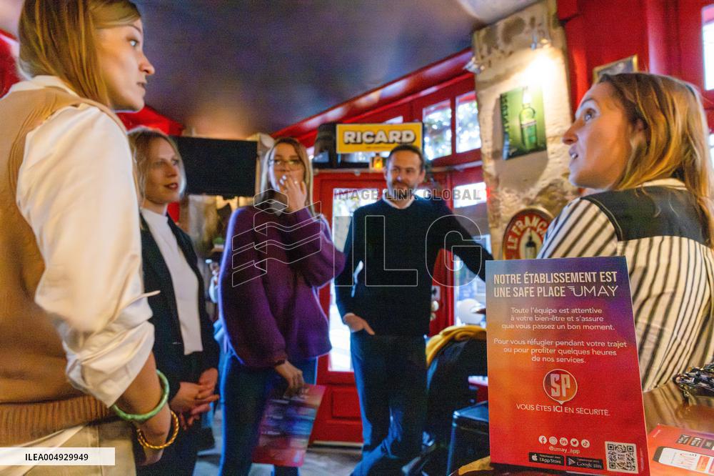 David Belliard Visits A Safe Place For Women - Paris