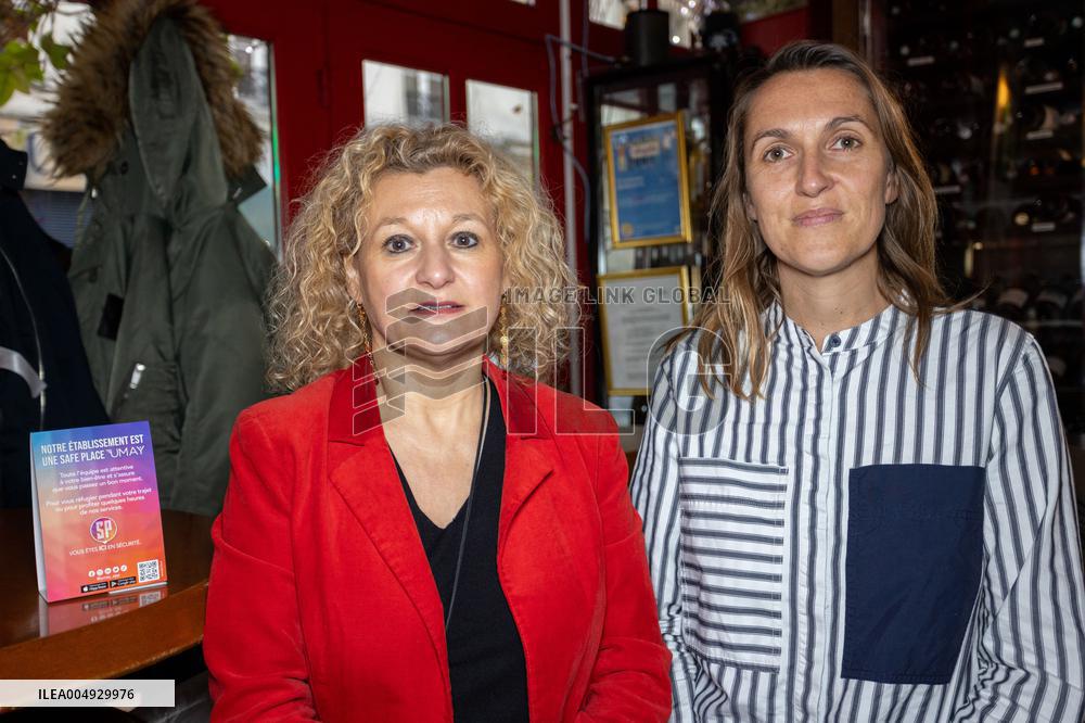 David Belliard Visits A Safe Place For Women - Paris