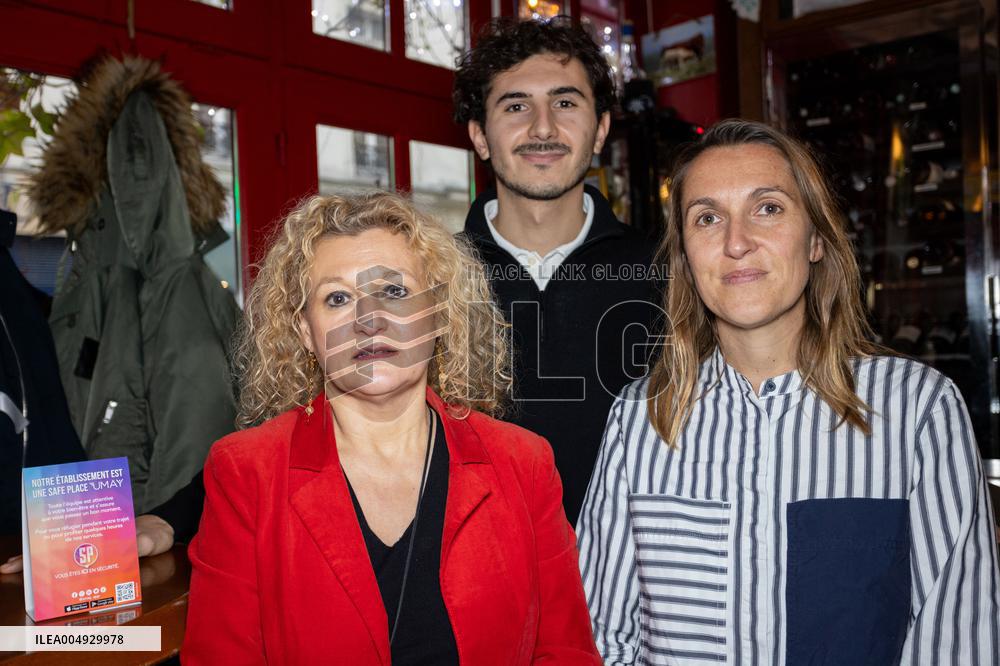 David Belliard Visits A Safe Place For Women - Paris