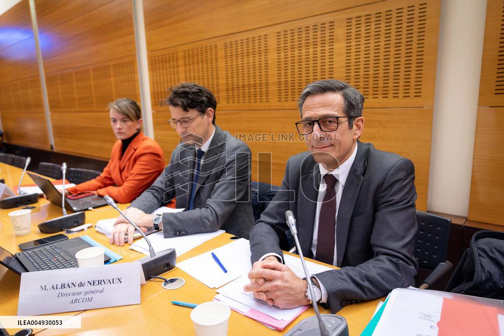 Commission of inquiry into the neutrality of public broadcasting - Paris AJ