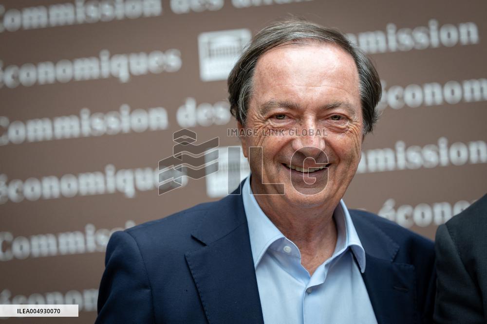 Michel Edouard Leclerc at the Commission of Economic Affairs - Paris AJ