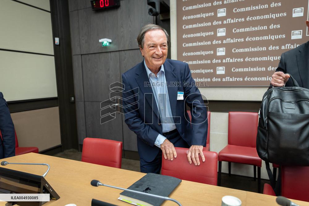 Michel Edouard Leclerc at the Commission of Economic Affairs - Paris AJ