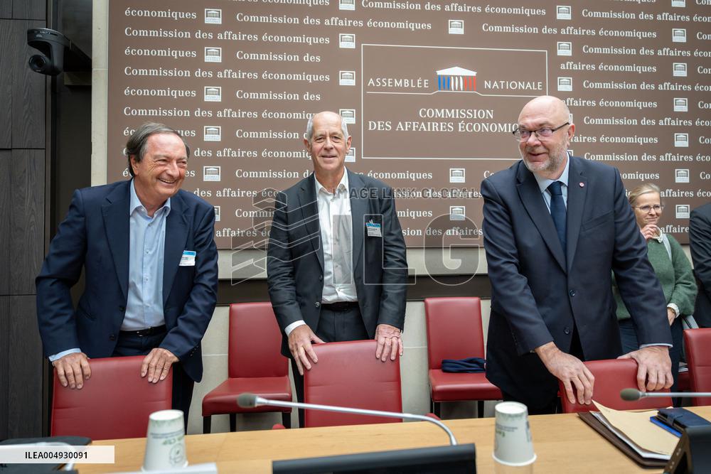 Michel Edouard Leclerc at the Commission of Economic Affairs - Paris AJ