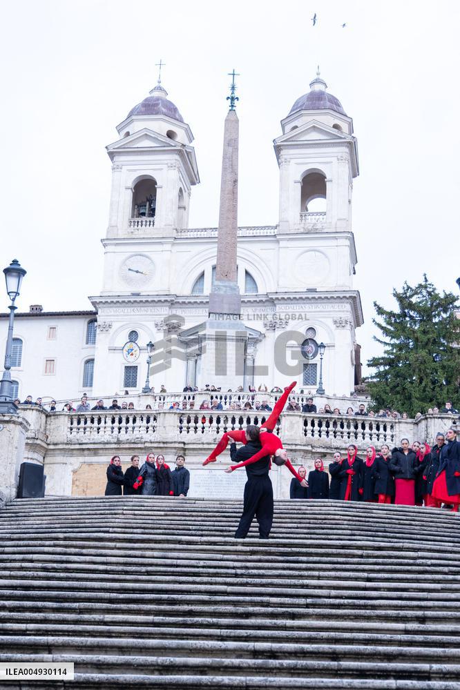 Performance Against Violence Against Women - Rome