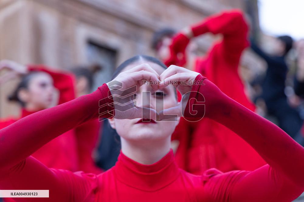Performance Against Violence Against Women - Rome