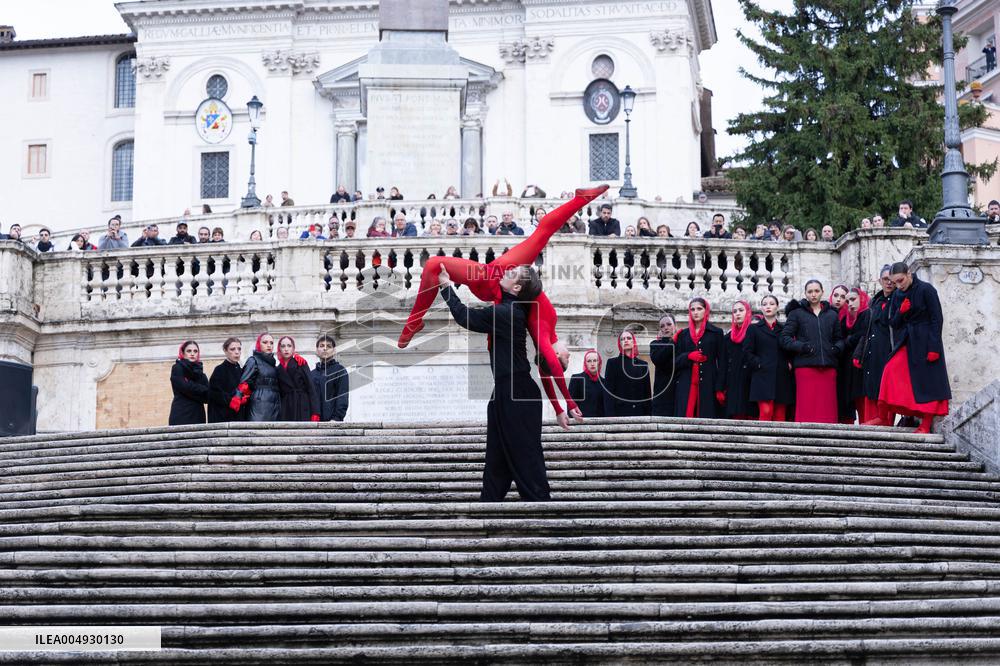 Performance Against Violence Against Women - Rome