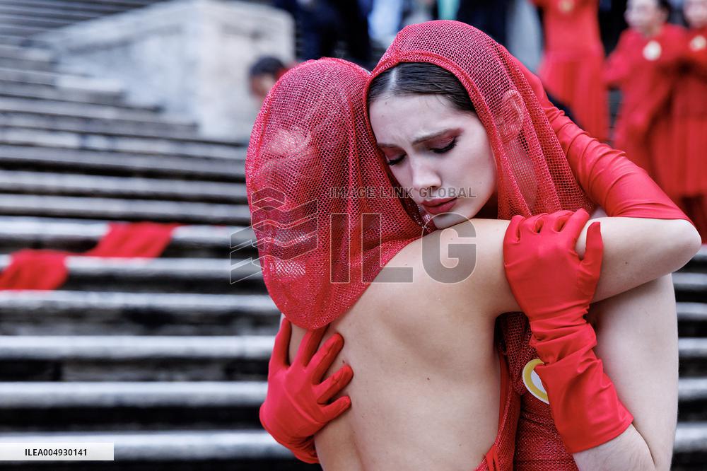 Performance Against Violence Against Women - Rome