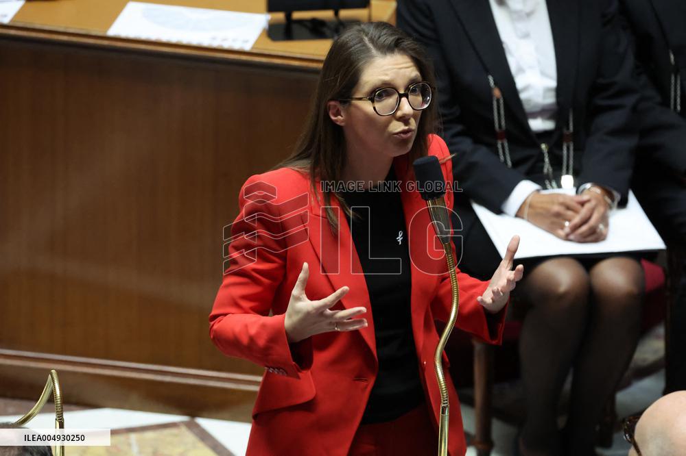 Session of Questions to the Government in National Assembly - Paris