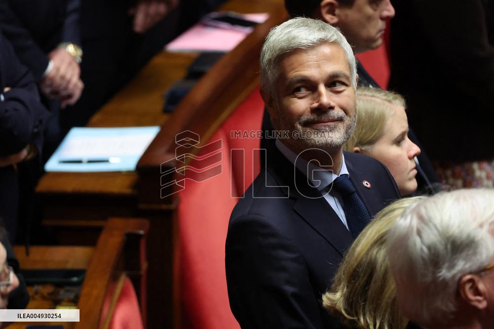 Session of Questions to the Government in National Assembly - Paris