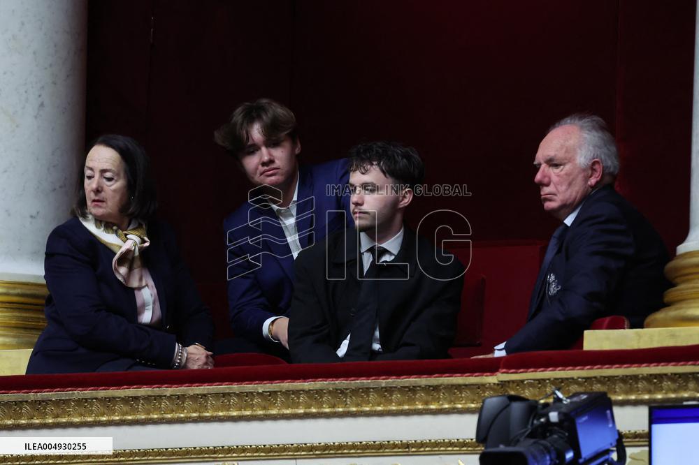 Session of Questions to the Government in National Assembly - Paris