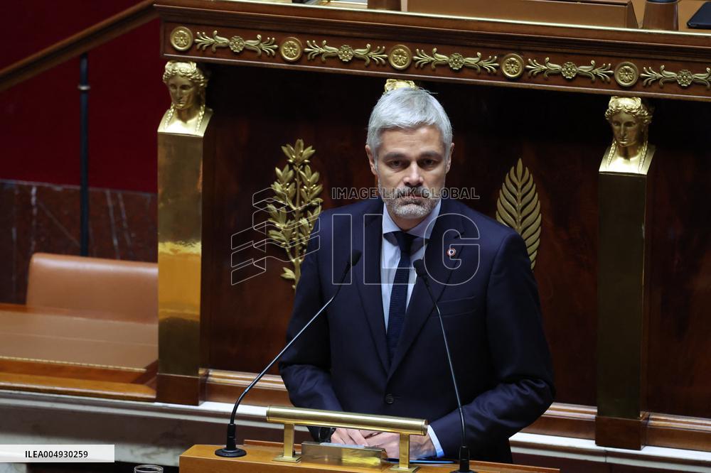 Session of Questions to the Government in National Assembly - Paris