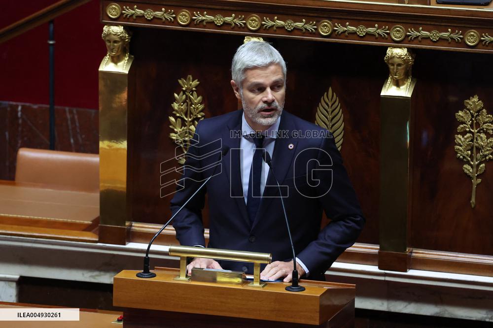 Session of Questions to the Government in National Assembly - Paris