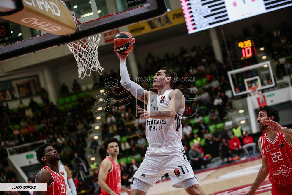 BASKET - Euroleague - HAPOEL IBI TEL AVIV VS REAL MADRID
