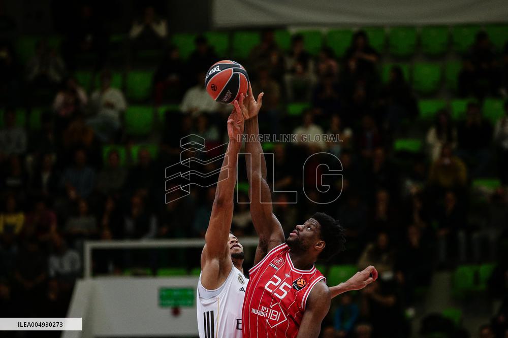 BASKET - Euroleague - HAPOEL IBI TEL AVIV VS REAL MADRID