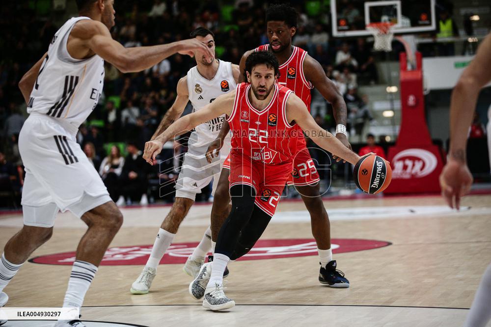 BASKET - Euroleague - HAPOEL IBI TEL AVIV VS REAL MADRID
