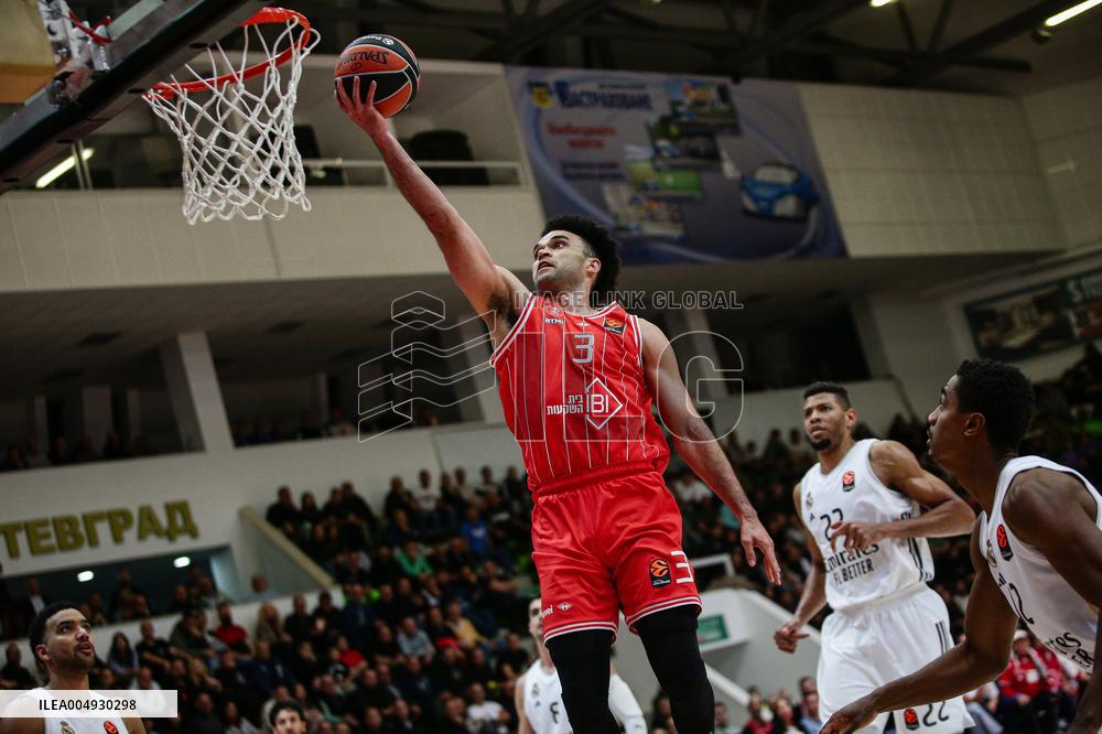 BASKET - Euroleague - HAPOEL IBI TEL AVIV VS REAL MADRID