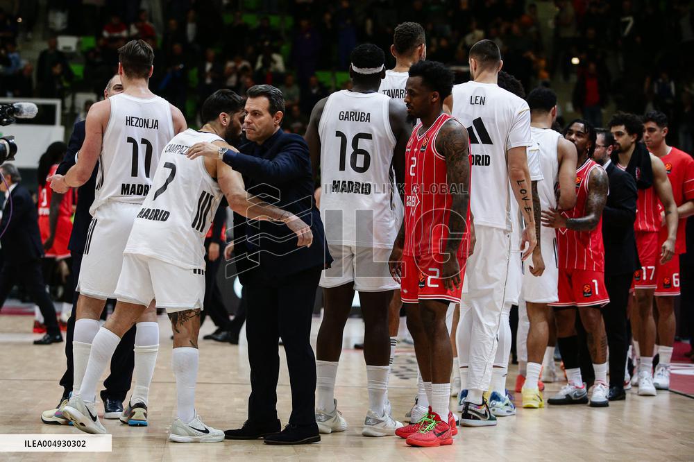 BASKET - Euroleague - HAPOEL IBI TEL AVIV VS REAL MADRID