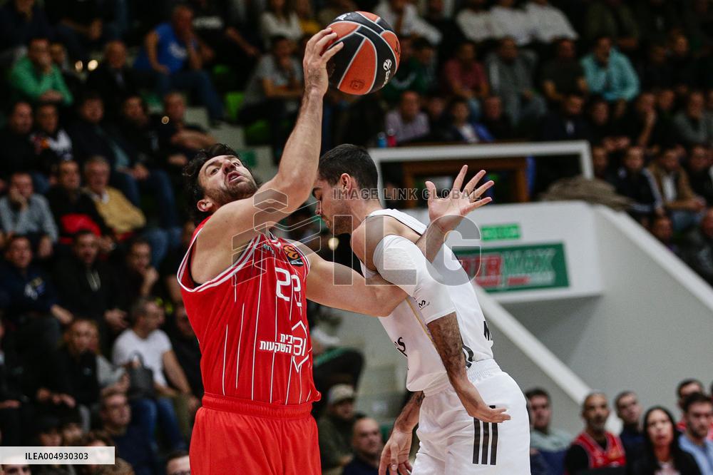BASKET - Euroleague - HAPOEL IBI TEL AVIV VS REAL MADRID
