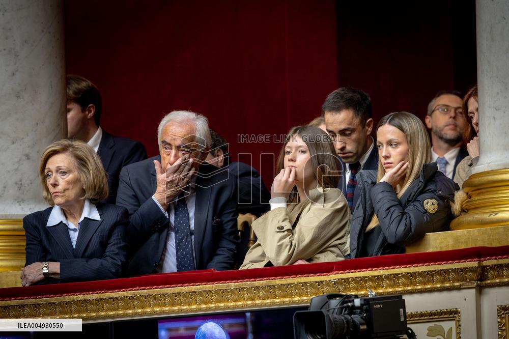 Funeral Eulogy Paying Tribute to Olivier Marleix - Paris AJ