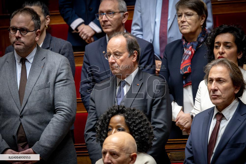 Funeral Eulogy Paying Tribute to Olivier Marleix - Paris AJ