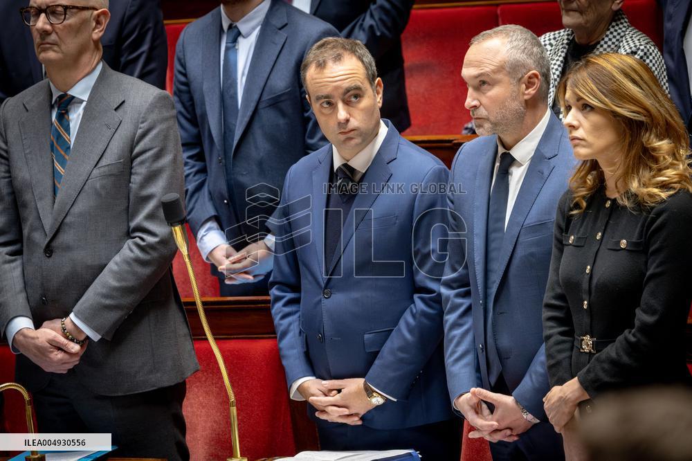 Funeral Eulogy Paying Tribute to Olivier Marleix - Paris AJ