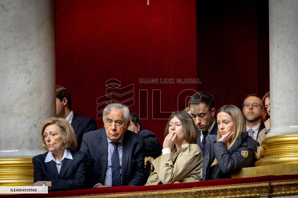 Funeral Eulogy Paying Tribute to Olivier Marleix - Paris AJ