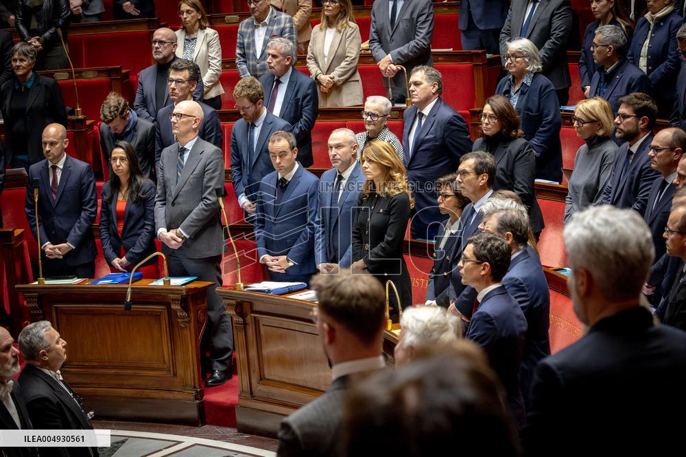 Funeral Eulogy Paying Tribute to Olivier Marleix - Paris AJ