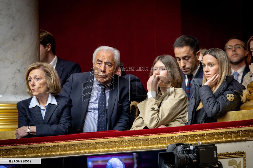 Funeral Eulogy Paying Tribute to Olivier Marleix - Paris AJ