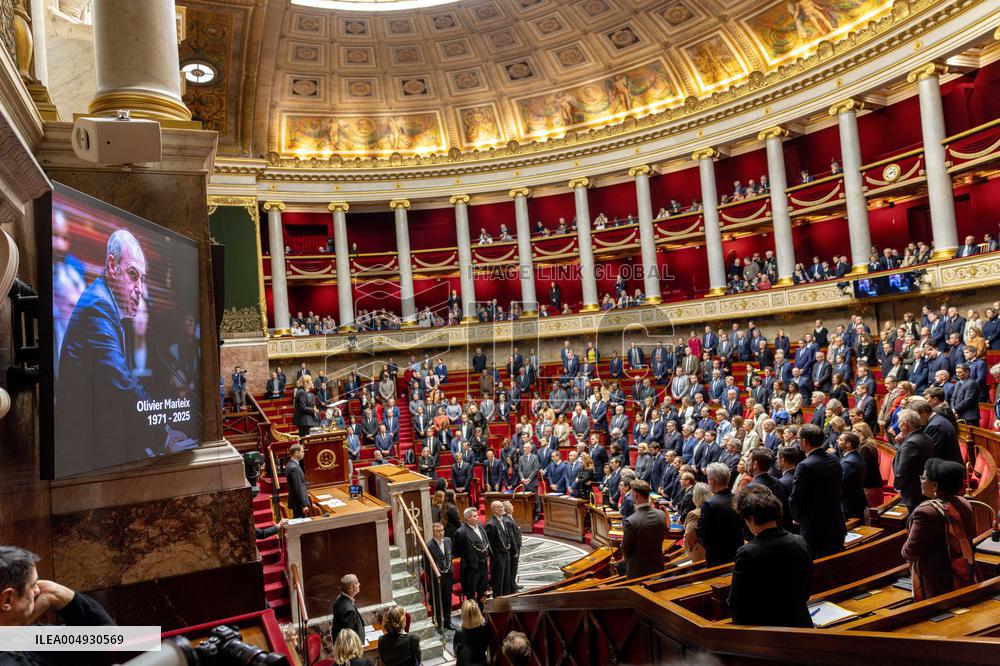 Funeral Eulogy Paying Tribute to Olivier Marleix - Paris AJ