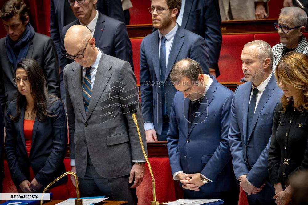 Funeral Eulogy Paying Tribute to Olivier Marleix - Paris AJ