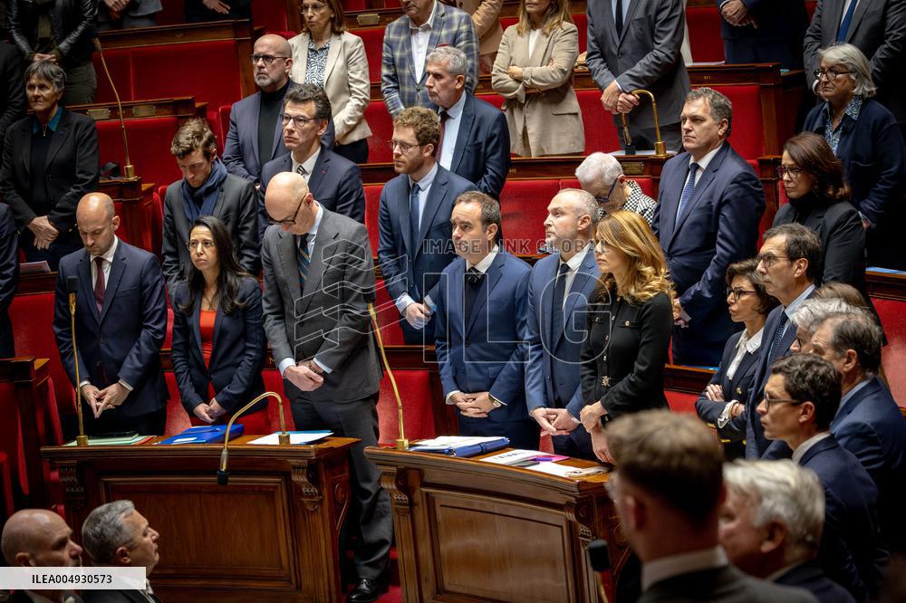 Funeral Eulogy Paying Tribute to Olivier Marleix - Paris AJ