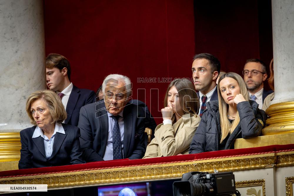 Funeral Eulogy Paying Tribute to Olivier Marleix - Paris AJ