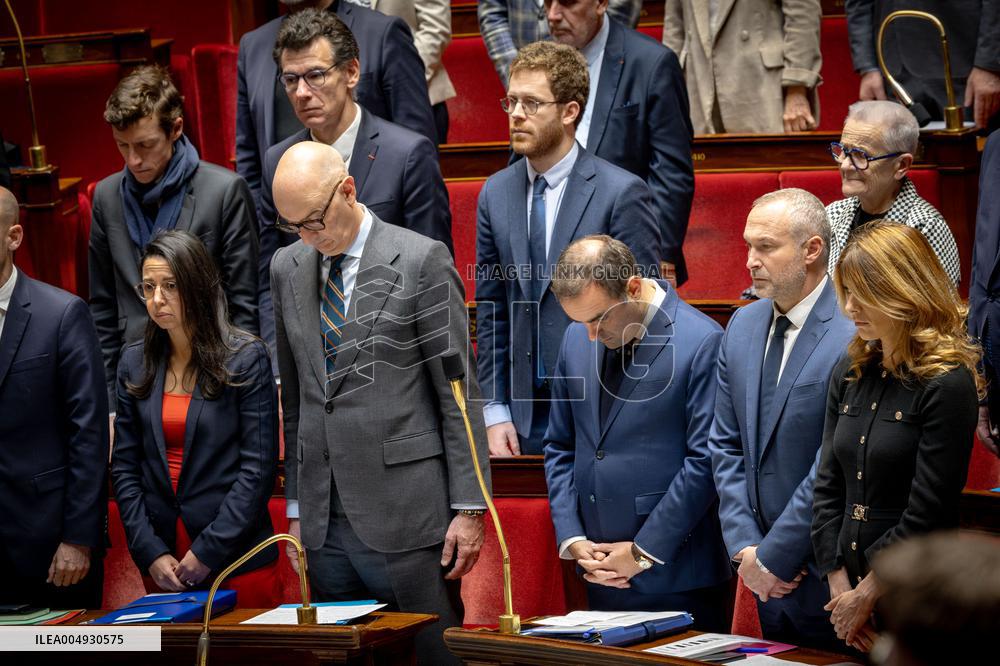 Funeral Eulogy Paying Tribute to Olivier Marleix - Paris AJ