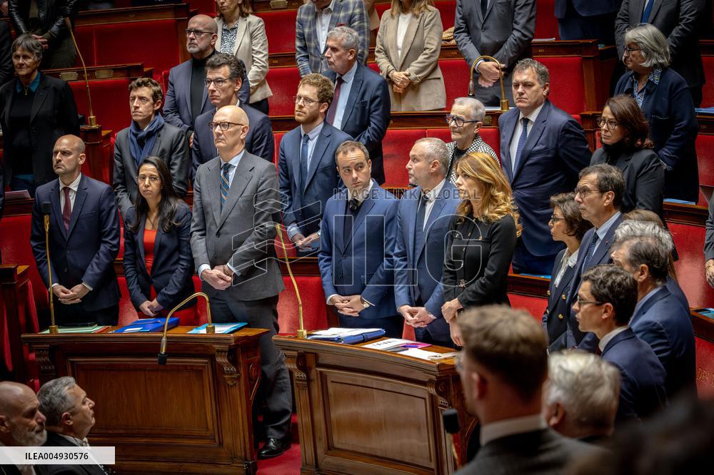 Funeral Eulogy Paying Tribute to Olivier Marleix - Paris AJ