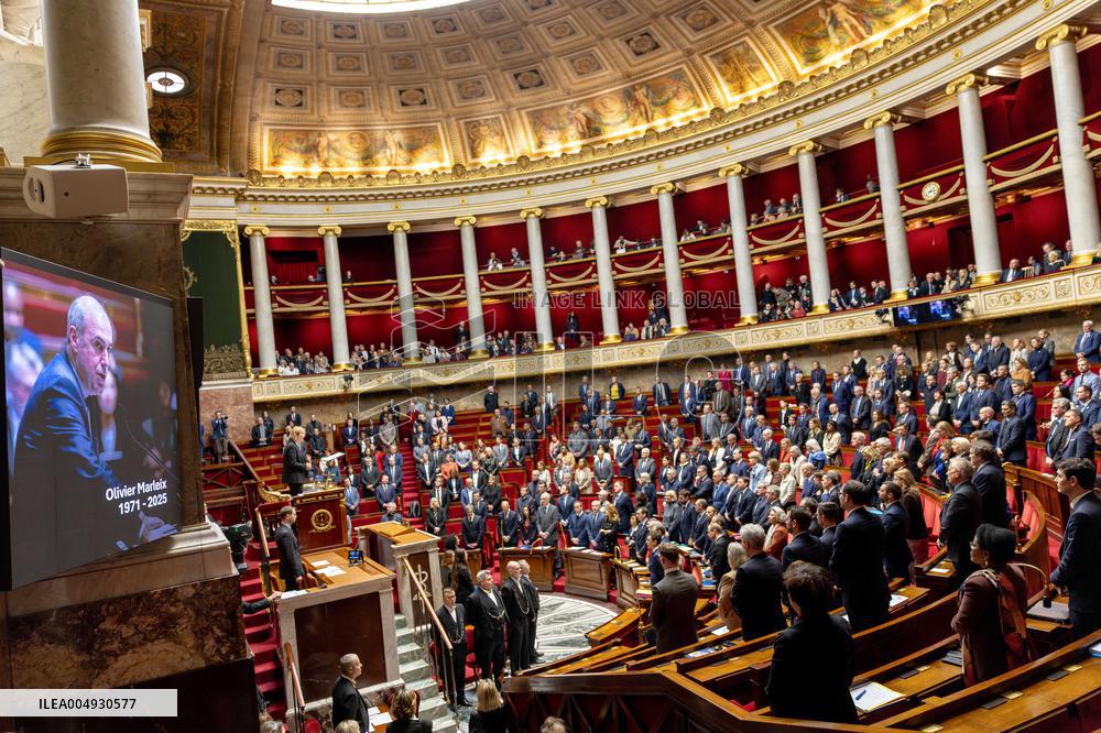 Funeral Eulogy Paying Tribute to Olivier Marleix - Paris AJ