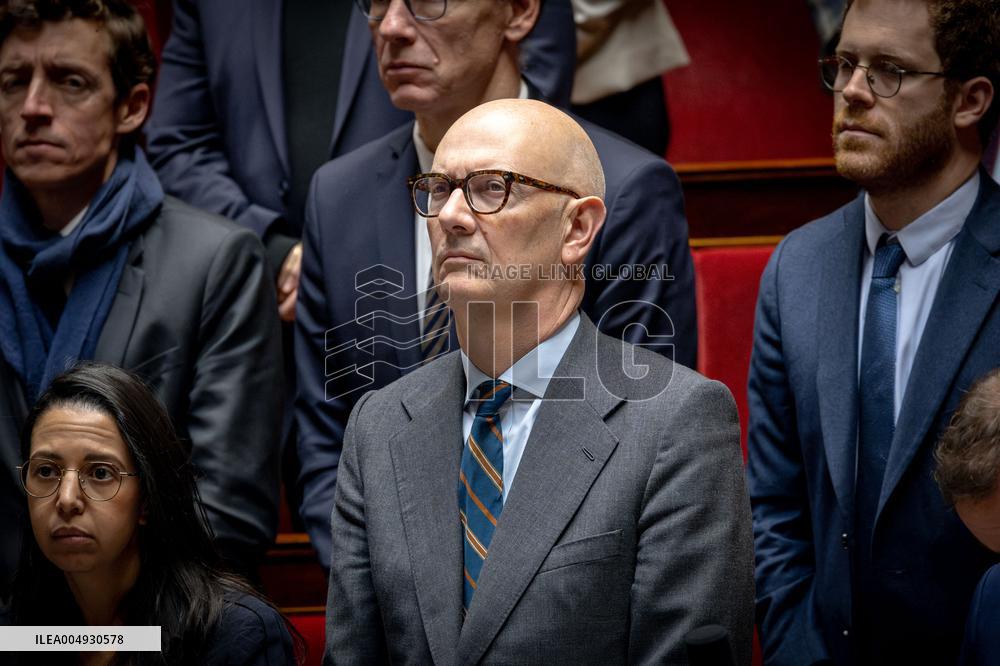 Funeral Eulogy Paying Tribute to Olivier Marleix - Paris AJ